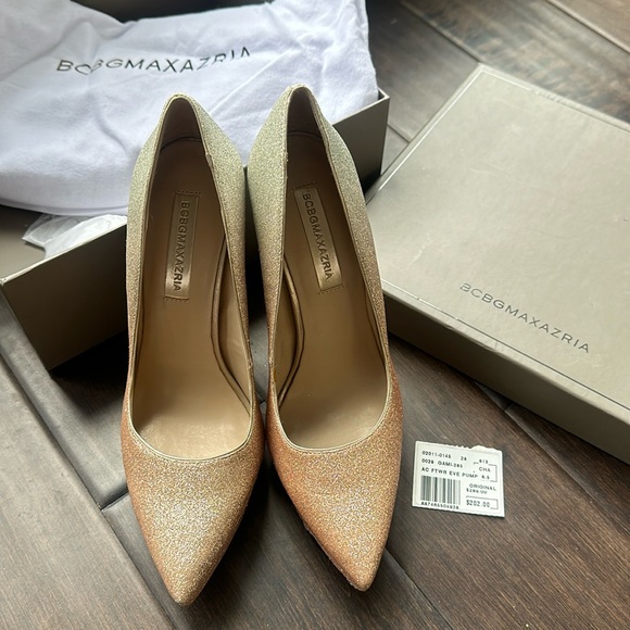 Prom heels new BCBG 38.5 - Picture 1 of 3